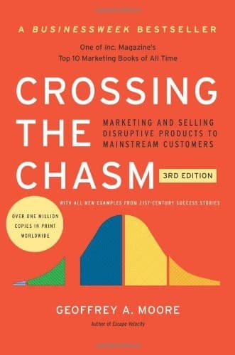 Crossing the Chasm by Geoffrey A. Moore - Book Cover