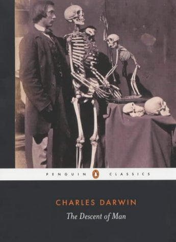 The Descent of Man by Charles Darwin - Book Cover