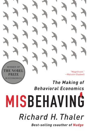Misbehaving by Richard H. Thaler - Book Cover