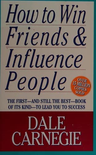 How to Win Friends and Influence People by Dale Carnegie - Book Cover
