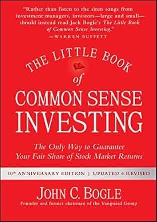 The Little Book of Common Sense Investing by John C. Bogle - Book Cover