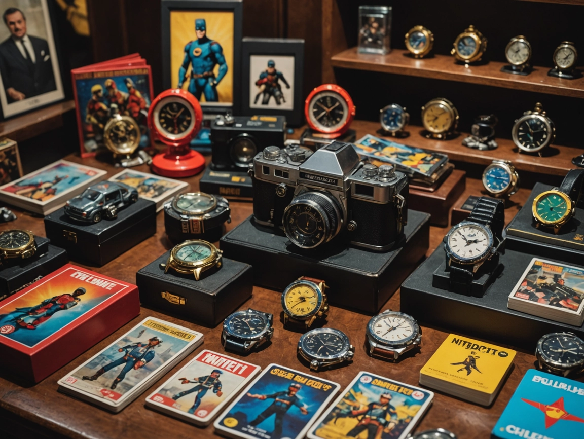 an image showing collectibles